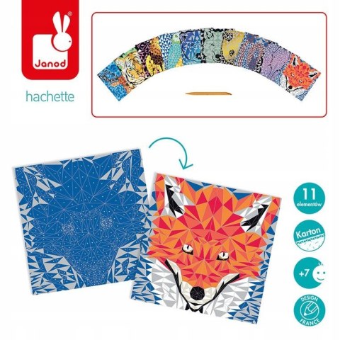 Zestaw Kreatywny Do Zdrapywania Animetrics Janod