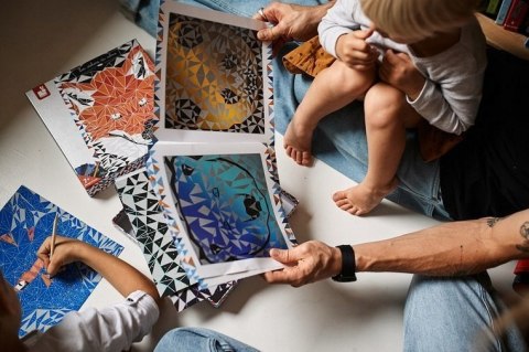 Zestaw Kreatywny Do Zdrapywania Animetrics Janod