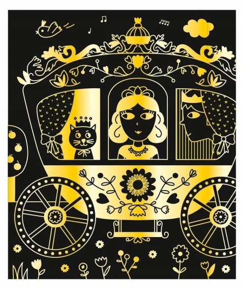 Zestaw Kreatywny Do Zdrapywania Księżniczki Janod