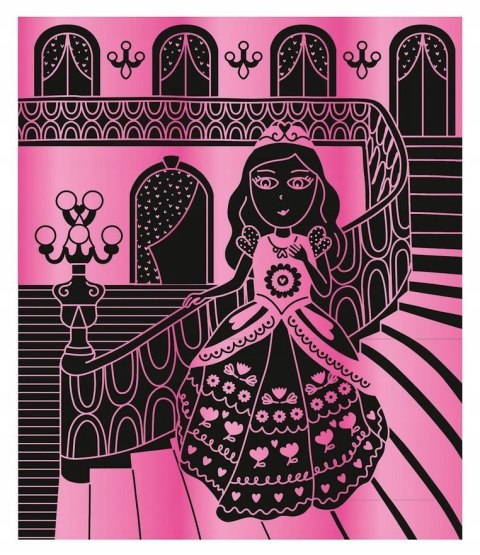 Zestaw Kreatywny Do Zdrapywania Księżniczki Janod