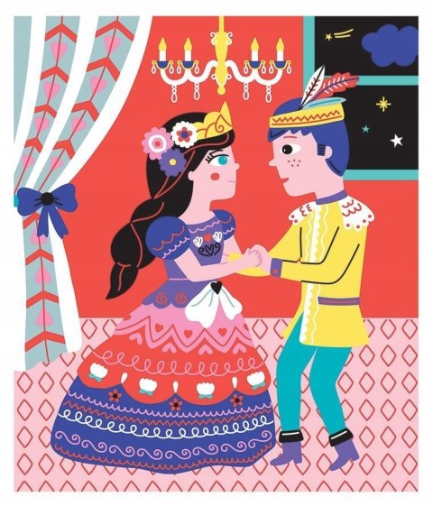 Zestaw Kreatywny Do Zdrapywania Księżniczki Janod