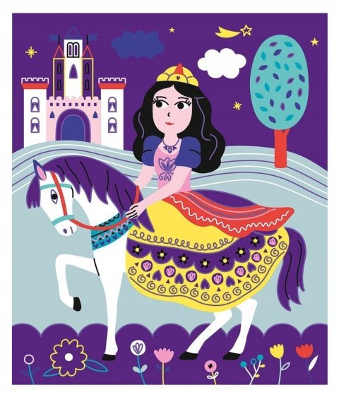 Zestaw Kreatywny Do Zdrapywania Księżniczki Janod