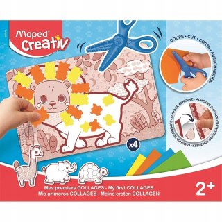 Zestaw do tworzenia kolażowych zwierząt 2+ Maped