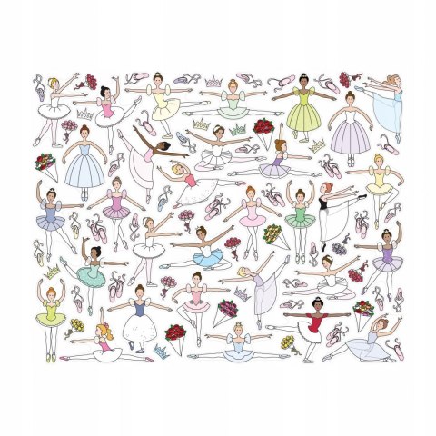 Zestaw naklejek dla dziewczynek 500 szt Melissa