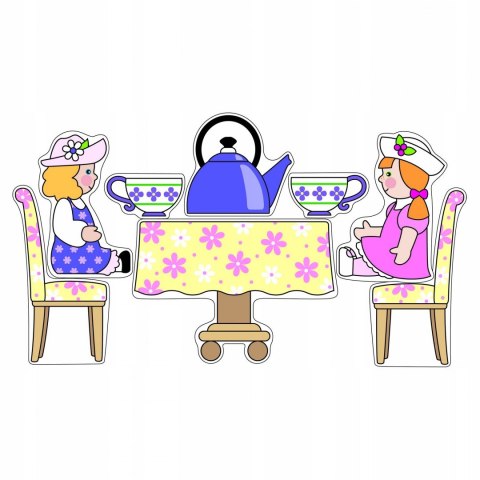 Zestaw naklejek dla dziewczynek 500 szt Melissa