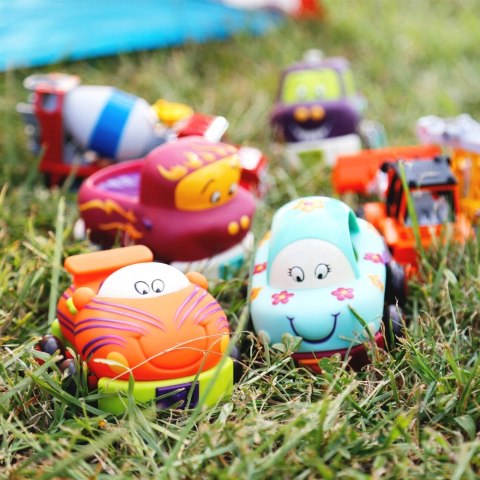 Zestaw samochodów B.Toys Wheeee-ls! 4 sztuki BX2293Z