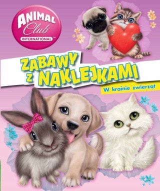 Animal Club Zabawy z Naklejkami w Krainie Zwierząt