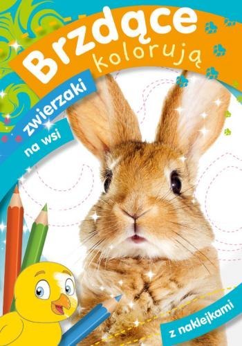 Brzdące kolorują Zwierzaki na Wsi Malowanka