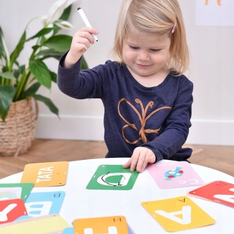 CzuCzu Poznaję Litery Zabawy Edukacyjne z Pisakiem