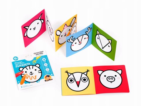 Długie rysowanki Chwytam kredkę Zwierzęta 18m+ Czu Czu