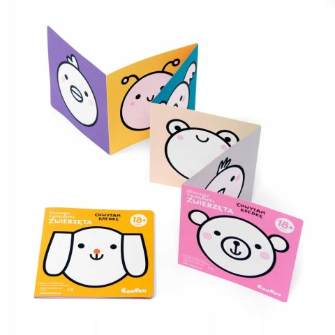 Długie rysowanki Chwytam kredkę Zwierzęta 18m+ Czu Czu