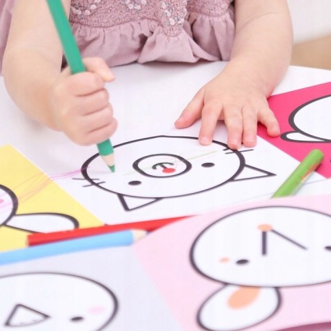 Długie rysowanki Chwytam kredkę Zwierzęta 18m+ Czu Czu