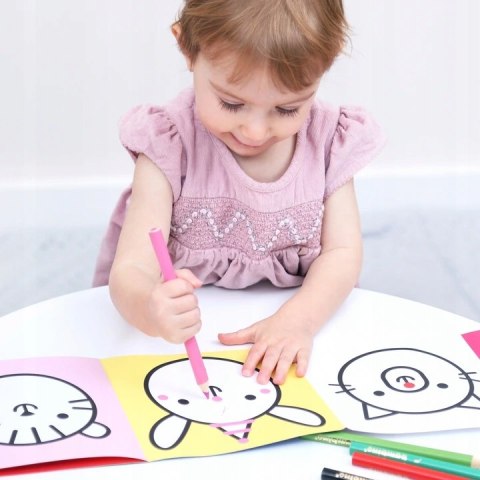 Długie rysowanki Chwytam kredkę Zwierzęta 18m+ Czu Czu