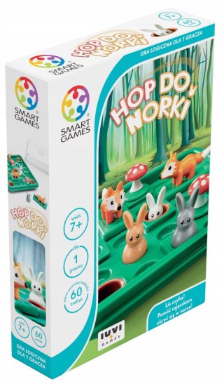 Gra Logiczna Hop do Norki Smart Games 7+ Logiczne