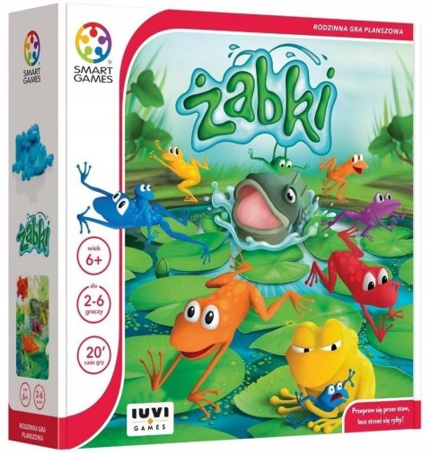 Gra Planszowa Logiczna Froggit Smart Games Żabki