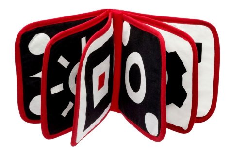 KSIĄŻECZKA KONTRASTOWA KSZTAŁTY KONTRASTY MALUSZKA