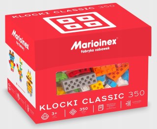 Klocki Classic Marioinex Elastyczne 350 elementów Wafle