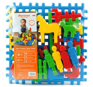 Klocki Konstrukcyjne Wafle Mini Farma Marioinex