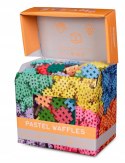 Klocki Mini Waffle Pastel 300 elementów Pastelowe Wafle
