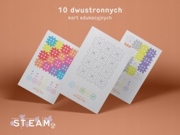 Klocki Mini Waffle Pastel 300 elementów Pastelowe Wafle