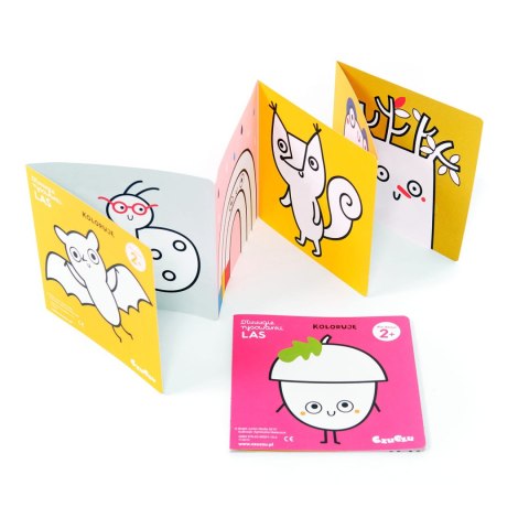 Kolorowanka Koloruję Las Czuczu 2+ Malowanka