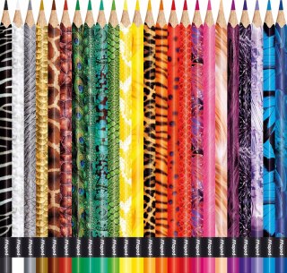 Kredki Ołówkowe Animals 18 kolorów Maped Colorpeps
