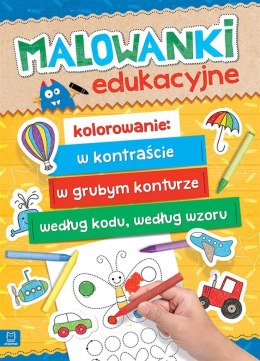 Malowanki edukacyjne Kolorowanie w grubym konturze Aksjomat