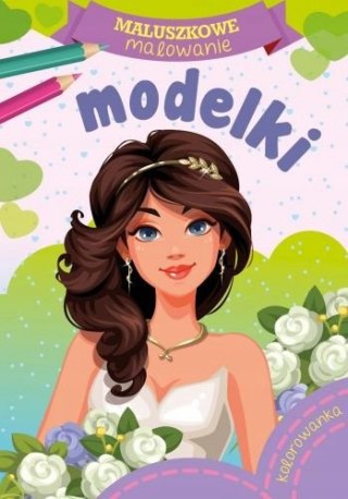 Maluszkowe malowanie Modelki Kolorowanka Malowanka