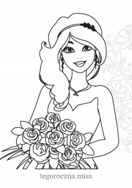 Maluszkowe malowanie Modelki Kolorowanka Malowanka