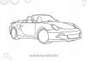 Maluszkowe malowanie Samochody Osobowe Kolorowanka