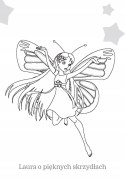Maluszkowe malowanie Wróżki Kolorowanka Malowanka