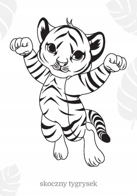 Maluszkowe malowanie Zwierzęta Egzotyczne