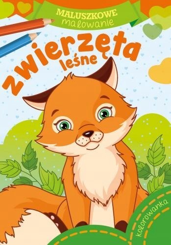 Maluszkowe malowanie Zwierzęta Leśne Malowanka