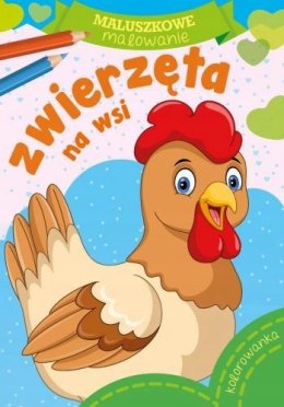 Maluszkowe malowanie Zwierzęta na Wsi Malowanka