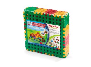 Marioinex Klocki Wafle Duży Zwierzyniec Zoo 50 elementów