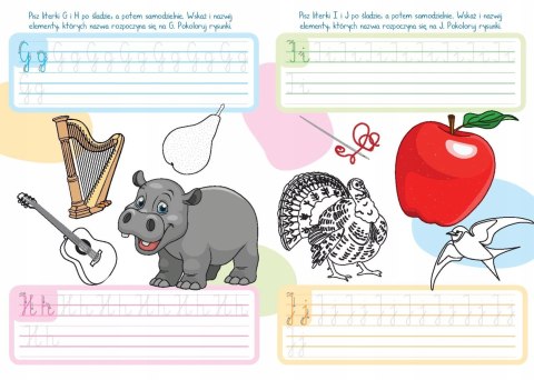 Mój mały Elementarz Literki Piszę Litery Skrzat