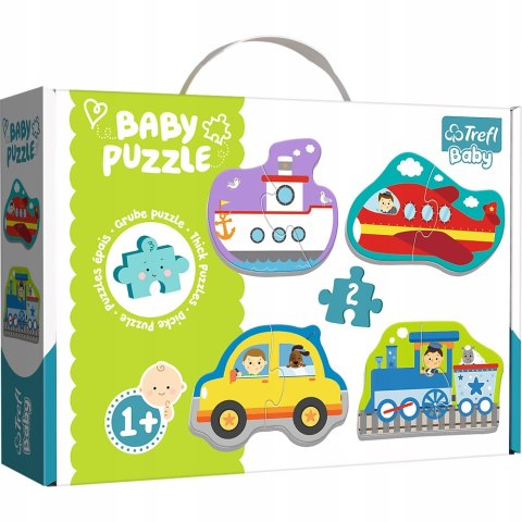 Moje Pierwsze Puzzle Pojazdy Transport Baby Trefl