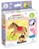 Moje Pierwsze Puzzle Układam Zwierzątka Czu Czu 2+