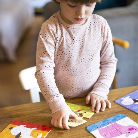Moje Pierwsze Puzzle Układam Zwierzątka Czu Czu 2+