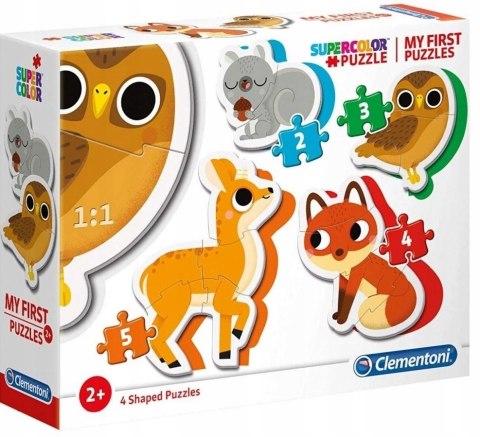 Moje Pierwsze Puzzle Zwierzątka Leśne Clementoni