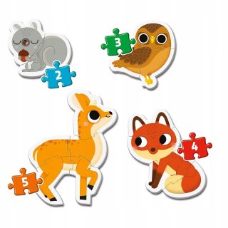 Moje Pierwsze Puzzle Zwierzątka Leśne Clementoni