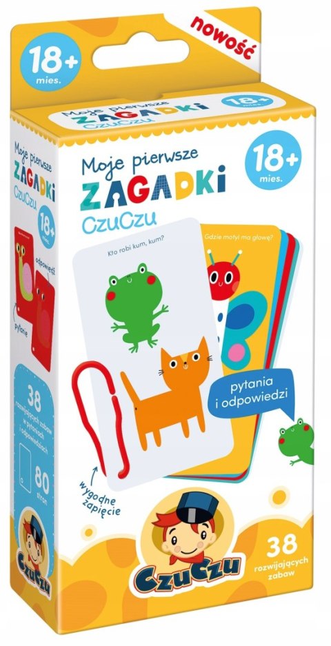 Moje Pierwsze Zagadki 18m+ Czu Czu Łamigłówki