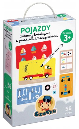 Pojazdy Zabawy Kreatywne z Pisakiem Zmazywakiem Czu czu