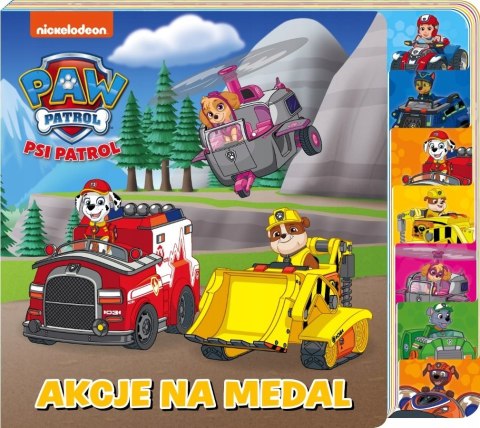 Psi Patrol Akcje na medal Książeczka z Registrami
