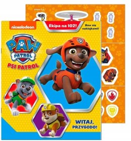 Psi Patrol Ekipa na 102 nr 30 Zagadki Naklejki