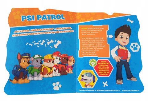 Psi Patrol Książeczka Wszystko o Pieskach Książka