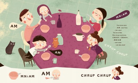 Pucio uczy się Mówić Zabawy Dźwiękonaśladowcze