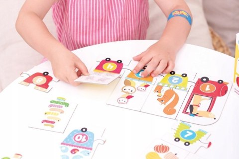 Puzzle Cyferki 20 elementów Czuczu Czu Czu 3+
