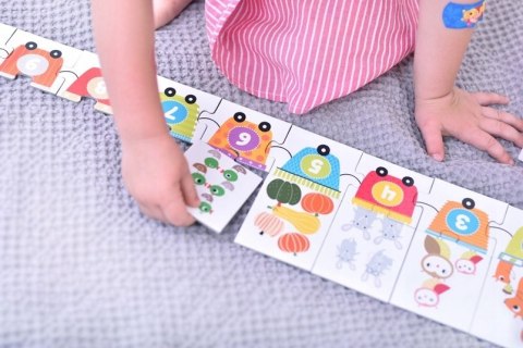 Puzzle Cyferki 20 elementów Czuczu Czu Czu 3+