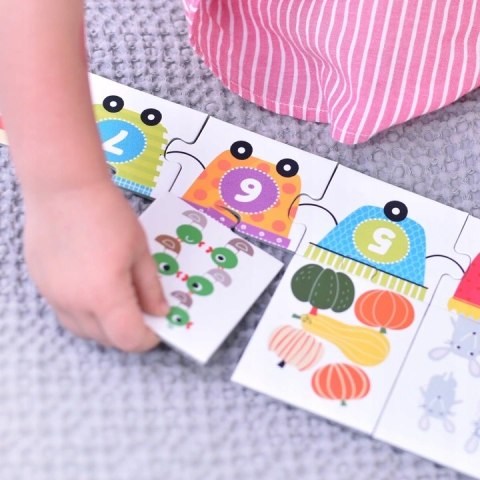 Puzzle Cyferki 20 elementów Czuczu Czu Czu 3+